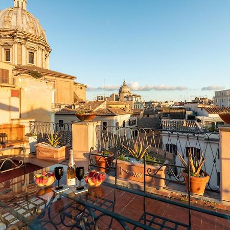 Rooftop Campo Dei Fiori Rom Exteriör bild