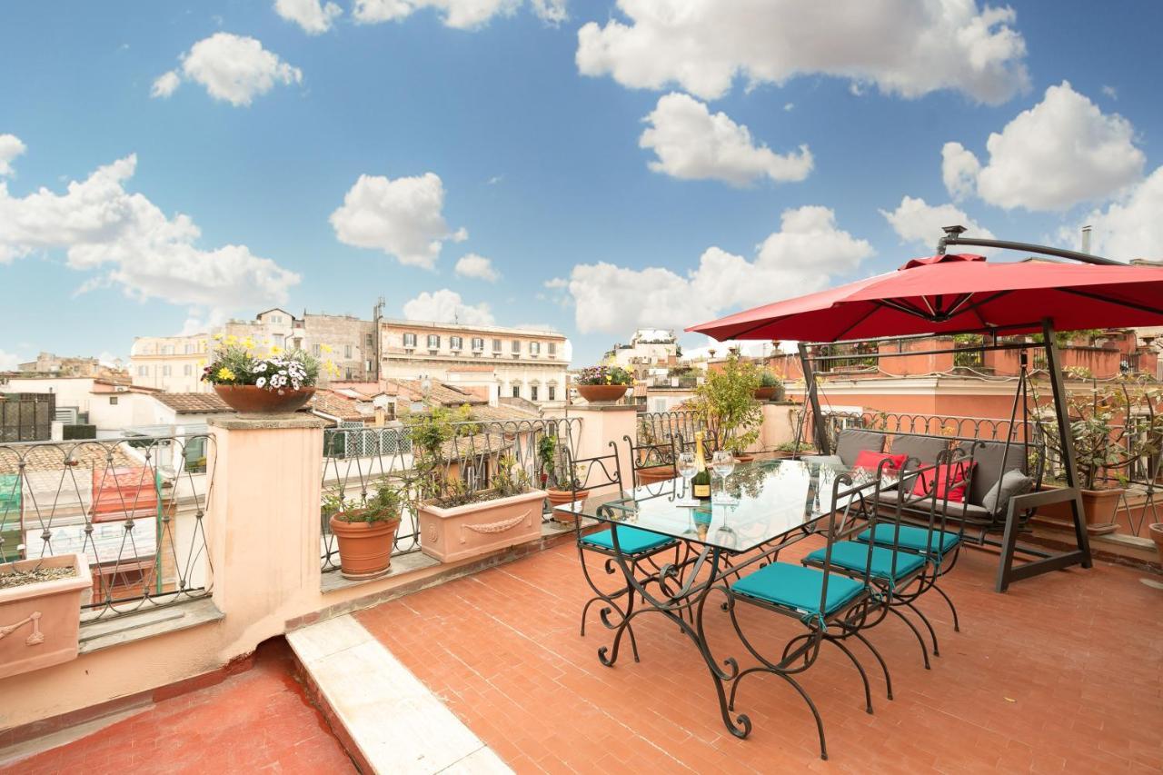 Rooftop Campo Dei Fiori Rom Exteriör bild