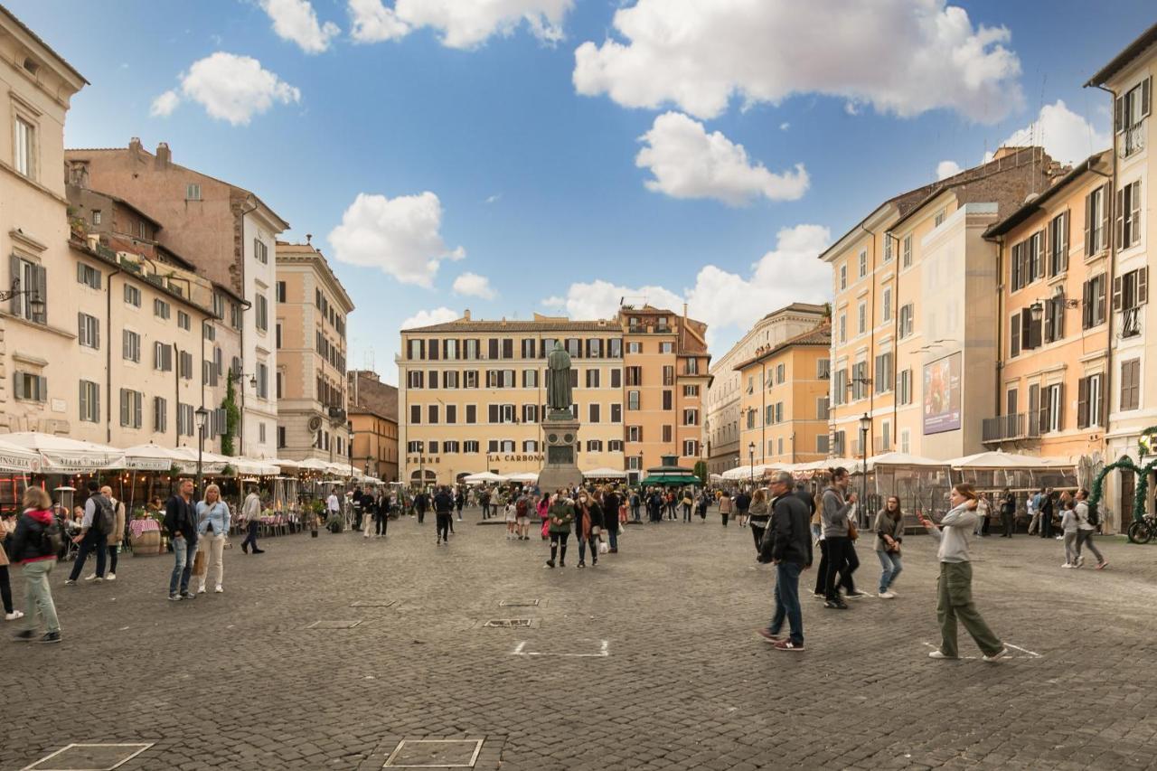 Rooftop Campo Dei Fiori Rom Exteriör bild