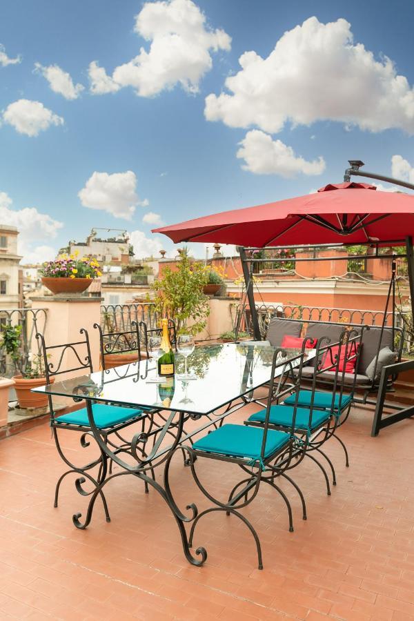 Rooftop Campo Dei Fiori Rom Exteriör bild