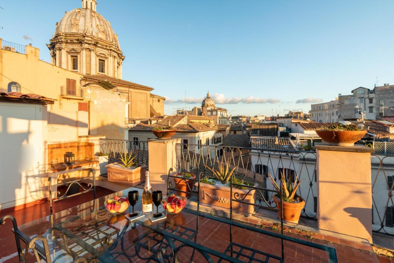 Rooftop Campo Dei Fiori Rom Exteriör bild
