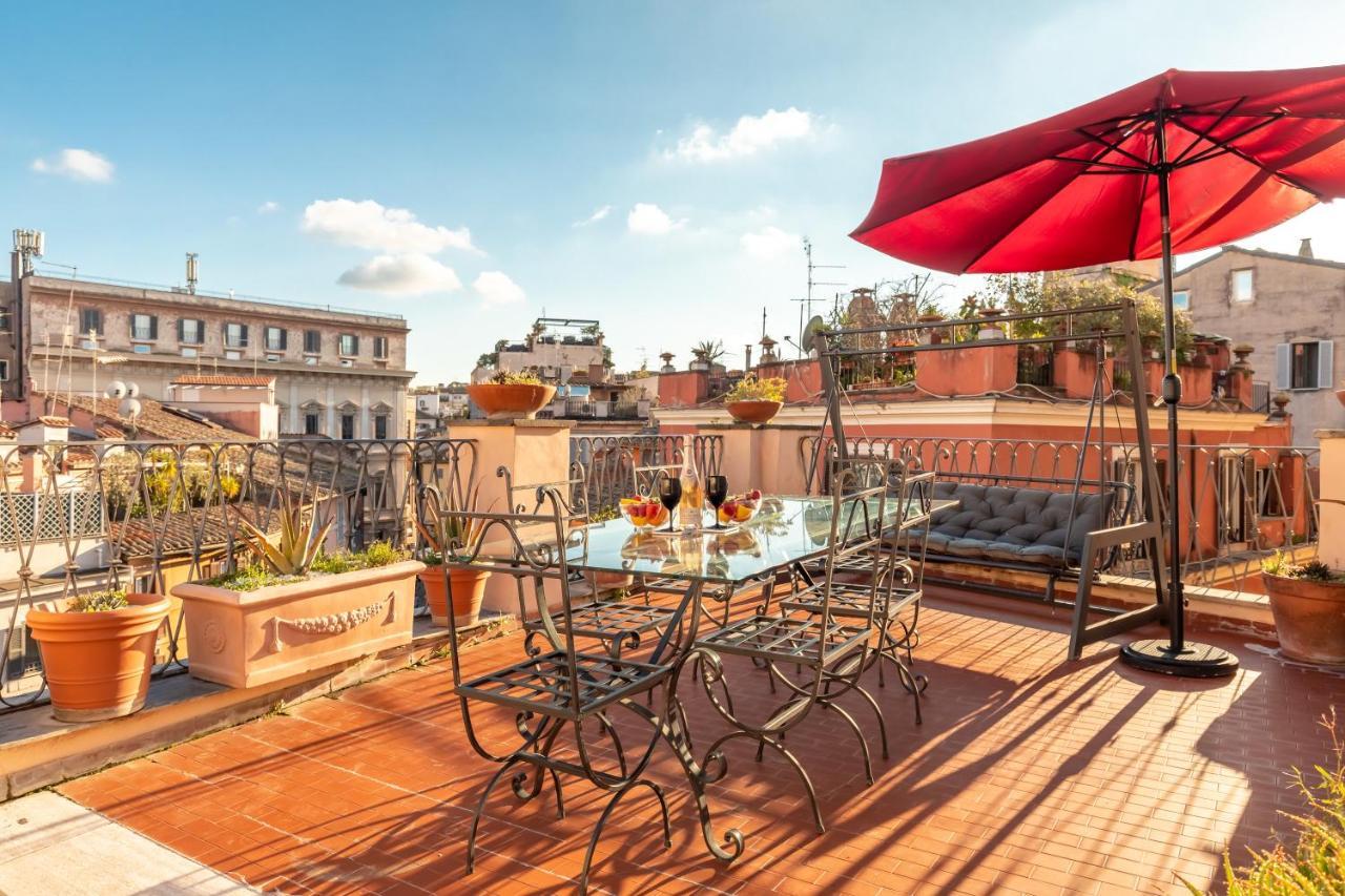 Rooftop Campo Dei Fiori Rom Exteriör bild